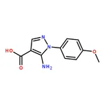RHAWN 5-Amino-1-(4-methoxyphenyl)-1H-pyrazole-4-carboxylic acid