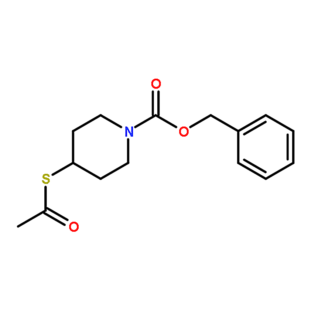 RHAWN Benzyl 4-(acetylthio)piperidine-1-carboxylate