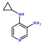 RHAWN 3,4-Pyridinediamine,N4-cyclopropyl-(9CI)