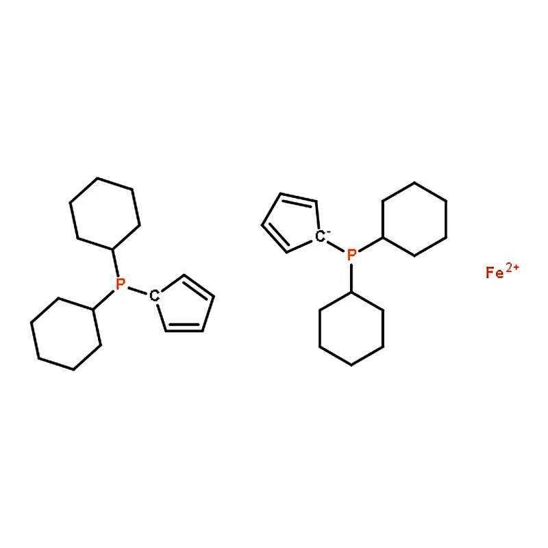 RHAWN 1,1'-Bis(dicyclohexylphosphino)ferrocene
