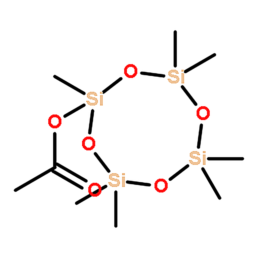 RHAWN ACETOXYHEPTAMETHYLCYCLOTETRASILOXANE