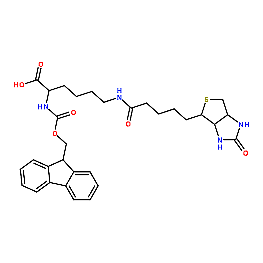 RHAWN Nalpha-[(9H-Fluoren-9-ylmethoxy)carbonyl]-Nepsilon-biotinyl-L-lysine