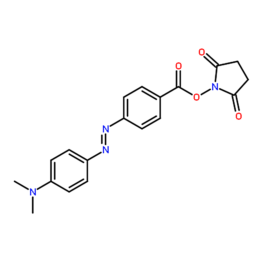 RHAWN 2,5-Dioxopyrrolidin-1-yl 4-((4-(dimethylamino)phenyl)diazenyl)benzoate 