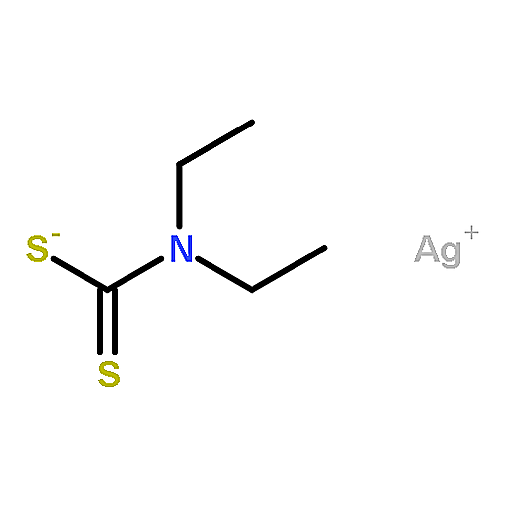 RHAWN Diethyl dithio carbamic acid silver salt