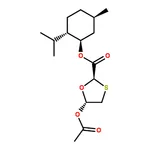 RHAWN (2R,5R)-(1R,2S,5R)-2-isopropyl-5-methylcyclohexyl 5-acetoxy-1,3-oxathiolane-2-carboxylate