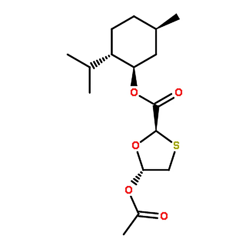 RHAWN (2R,5R)-(1R,2S,5R)-2-isopropyl-5-methylcyclohexyl 5-acetoxy-1,3-oxathiolane-2-carboxylate