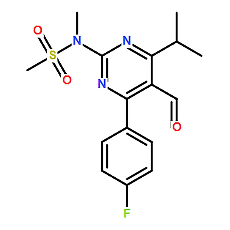 RHAWN 4-(4-Fluorophenyl)-6-isopropyl-2-(N-methyl-N-methanesulfonylamino)-5-pyrimidinecarboxaldehyde