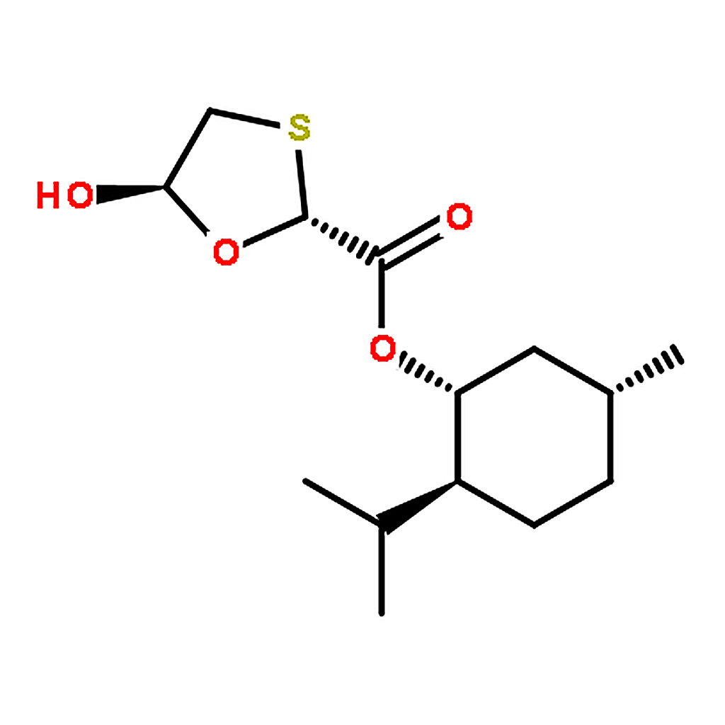 RHAWN (2R,5R)-(1R,2S,5R)-2-Isopropyl-5-methylcyclohexyl 5-hydroxy-1,3-oxathiolane-2-carboxylate