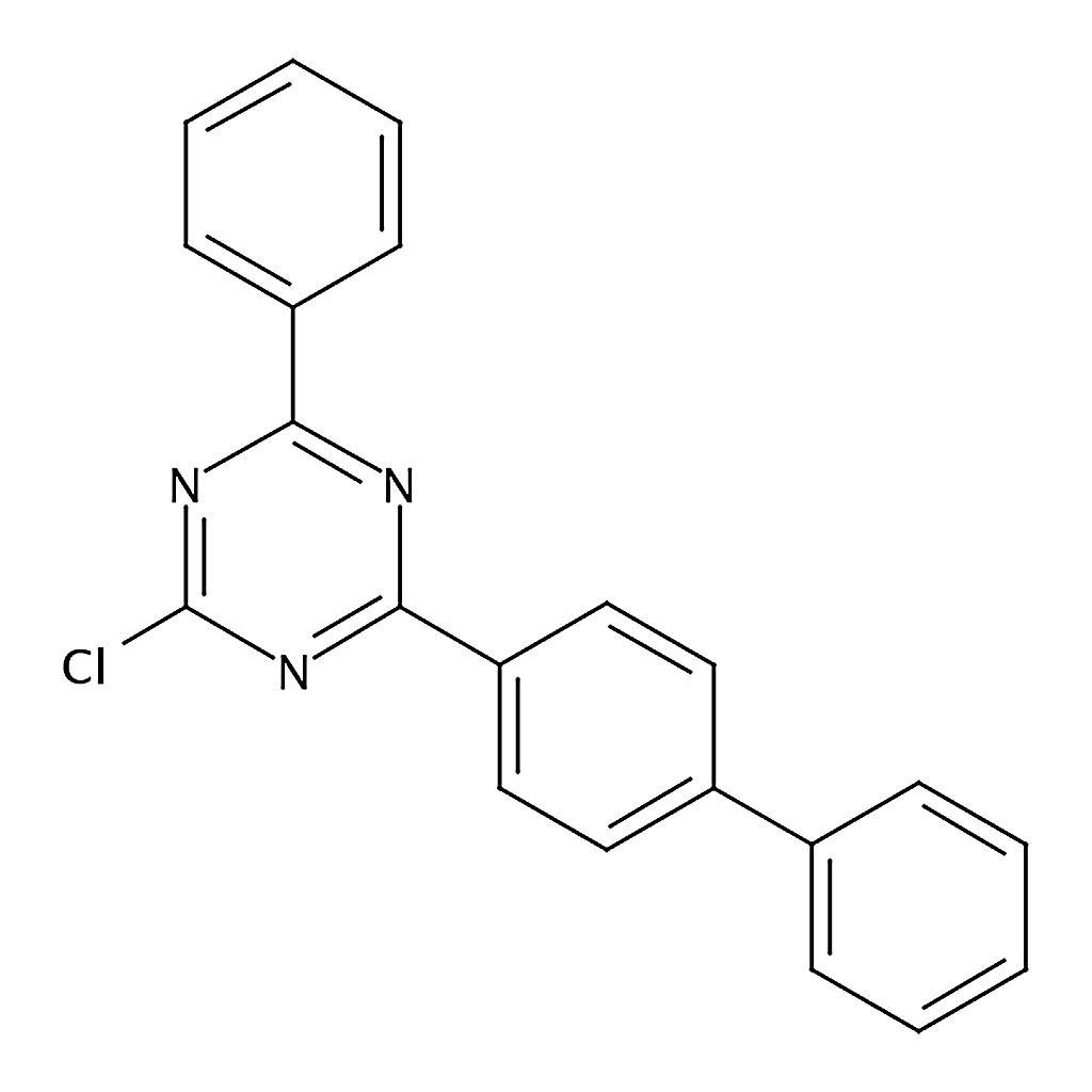 RHAWN 2-([1,1'-Biphenyl]-4-yl)-4-chloro-6-phenyl-1,3,5-triazine