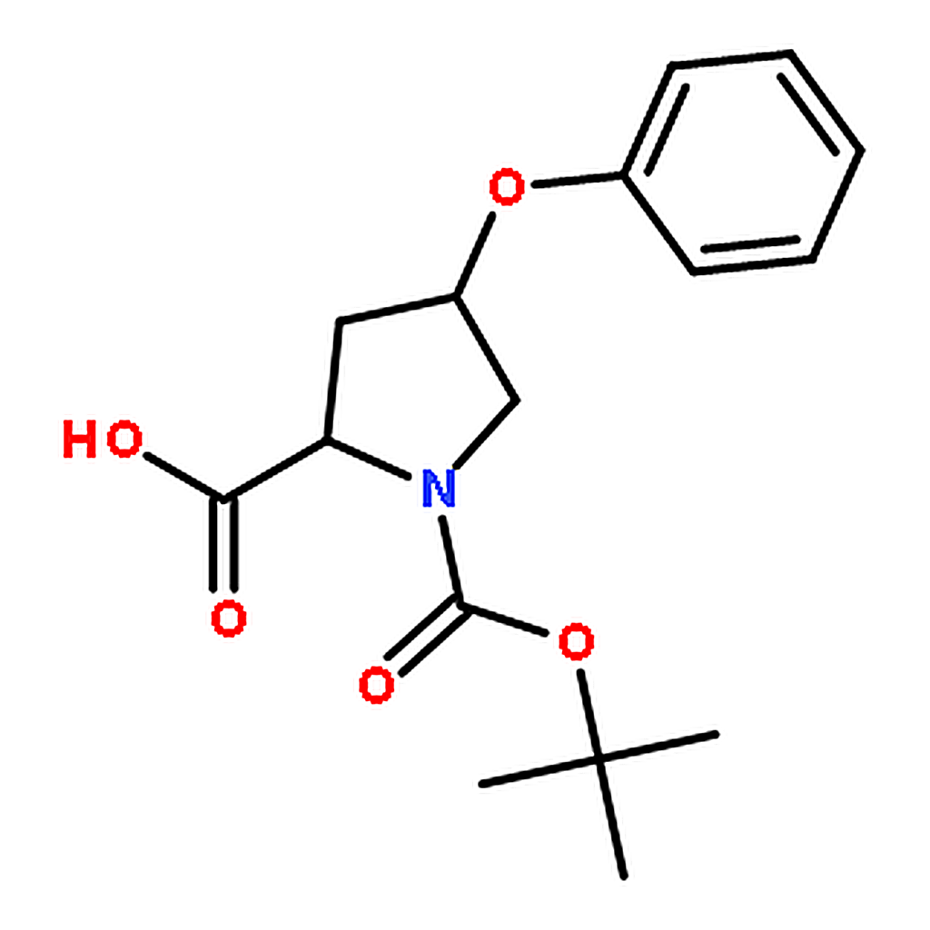 RHAWN (2S,4S)-1-(tert-Butoxycarbonyl)-4-phenoxypyrrolidine-2-carboxylic acid