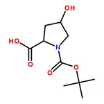 RHAWN N-Boc-trans-4-hydroxy-D-proline, 99%