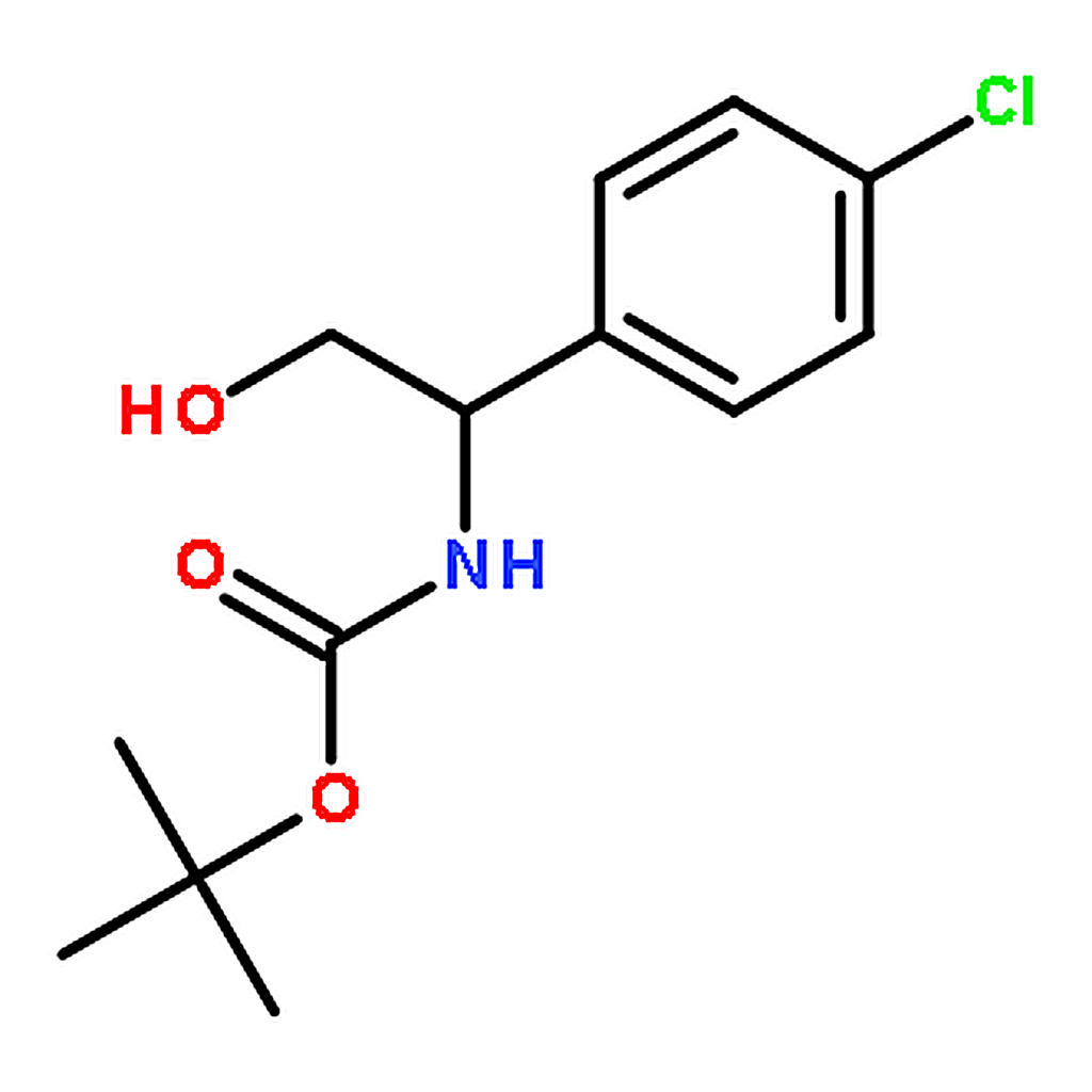 RHAWN tert-Butyl (1-(4-chlorophenyl)-2-hydroxyethyl)carbamate