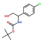 RHAWN tert-Butyl (1-(4-chlorophenyl)-2-hydroxyethyl)carbamate