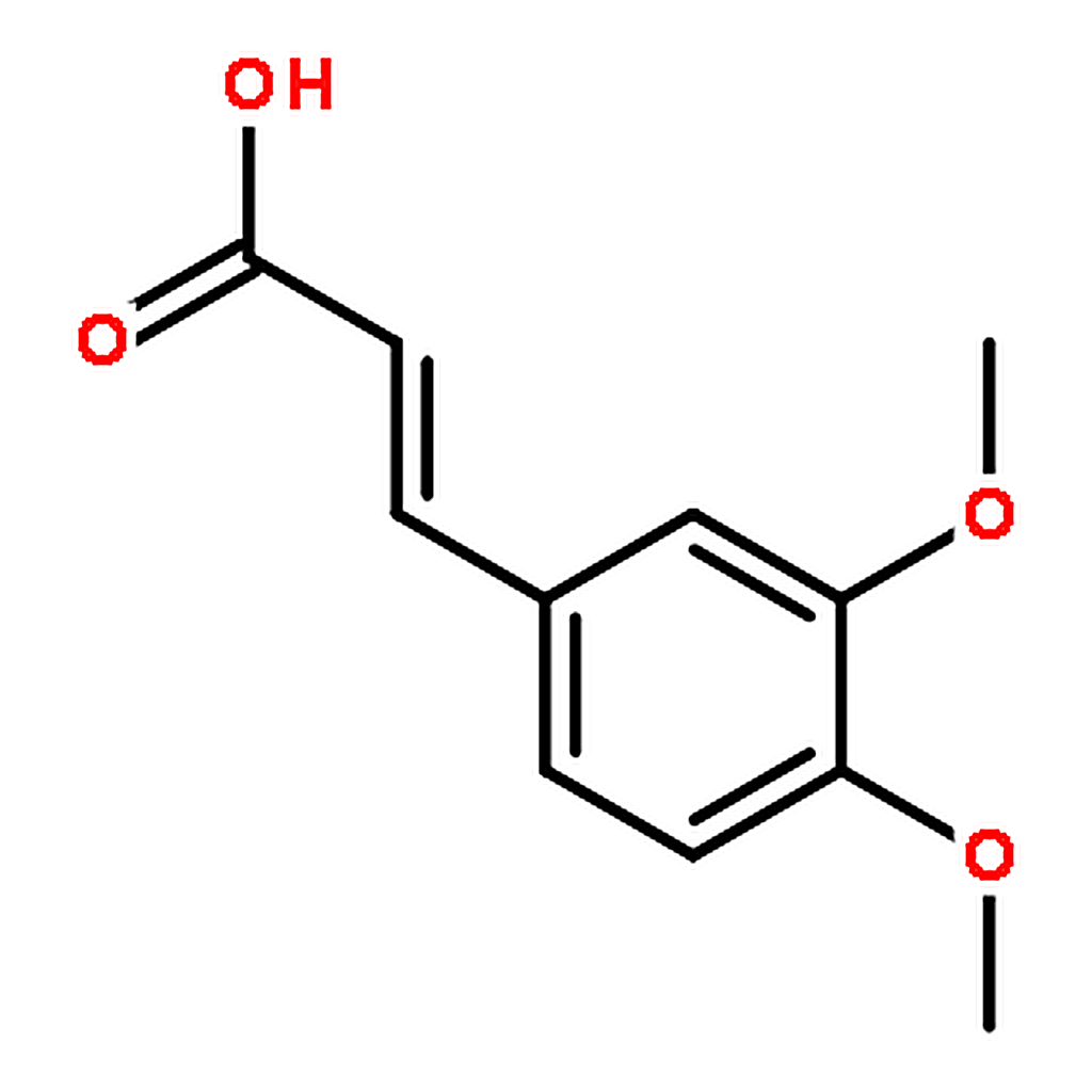 RHAWN (E)-3-(3，4-Dimethoxyphenyl)acrylic acid