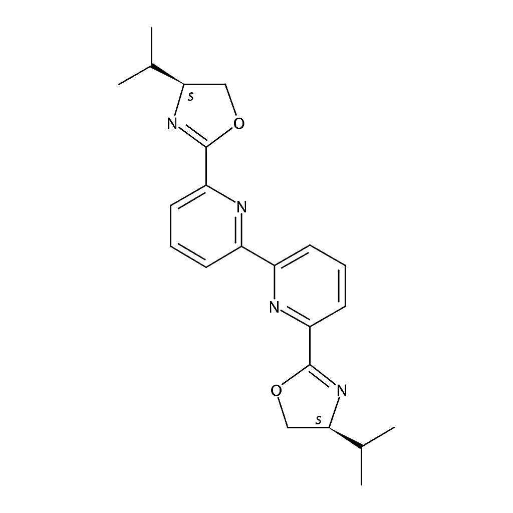RHAWN 6,6'-bis((S)-4-isopropyl-4,5-dihydrooxazol-2-yl)-2,2'-bipyridine