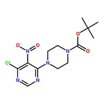 RHAWN 1-Boc-4-(6-Chloro-5-nitro-4-pyrimidinyl)piperazine