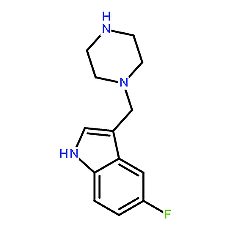 RHAWN 5-Fluoro-3-(piperazin-1-ylmethyl)-1H-indole