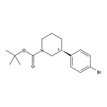 RHAWN (3S)-3-(4-Bromophenyl)-1-piperidinecarboxylic acid 1,1-dimethylethyl ester