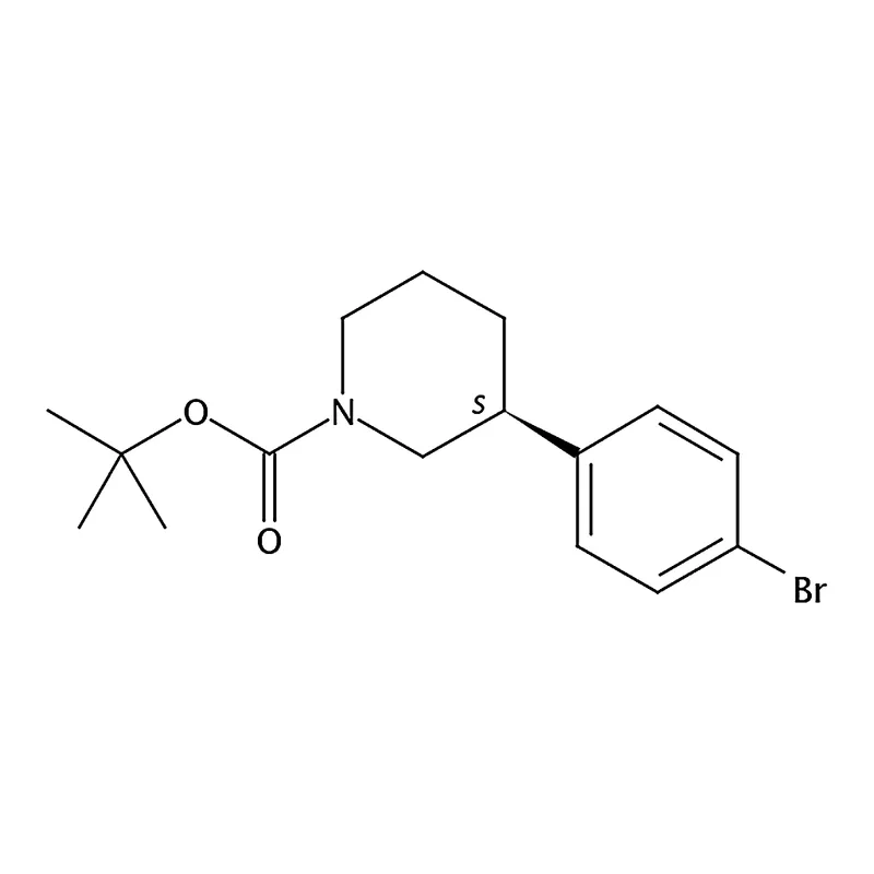 RHAWN (3S)-3-(4-Bromophenyl)-1-piperidinecarboxylic acid 1,1-dimethylethyl ester