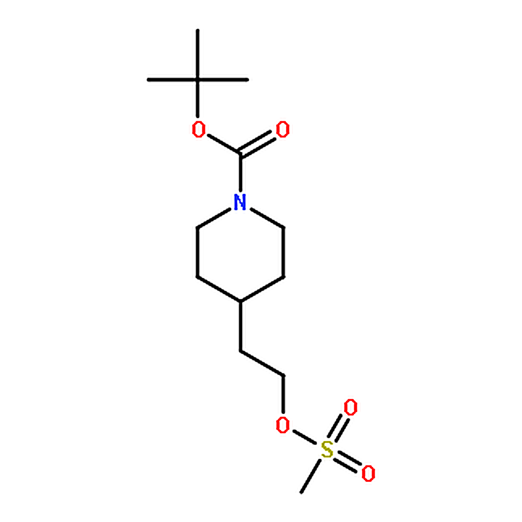 RHAWN tert-Butyl 4-(2-((methylsulfonyl)oxy)ethyl)piperidine-1-carboxylate