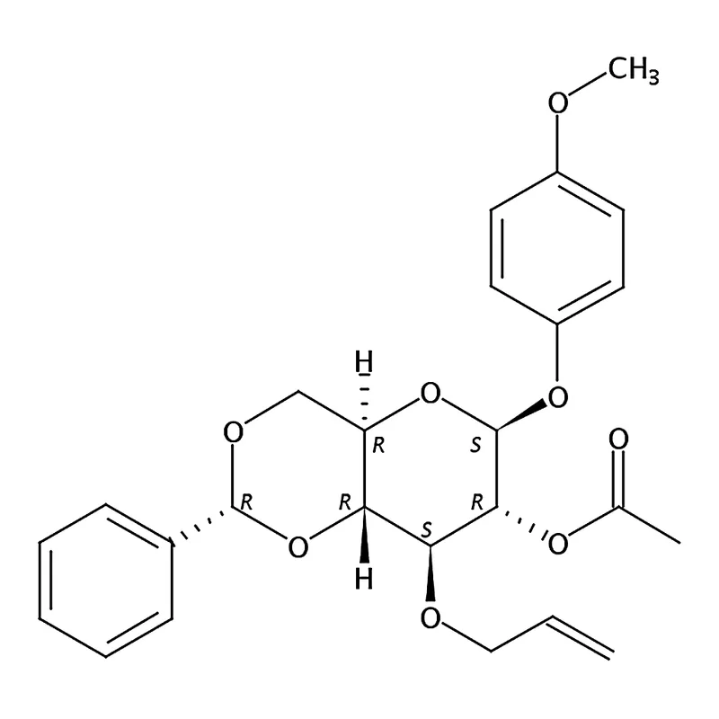 RHAWN 4-Methoxyphenyl 2-<i>O</i>-Acetyl-3-<i>O</i>-allyl-4,6-<i>O</i>-benzylidene-β-<small>D<