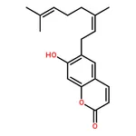 RHAWN (E)-6-(3,7-Dimethyl-2,6-octadienyl)-7-hydroxy-2H-1-benzopyran-2-one