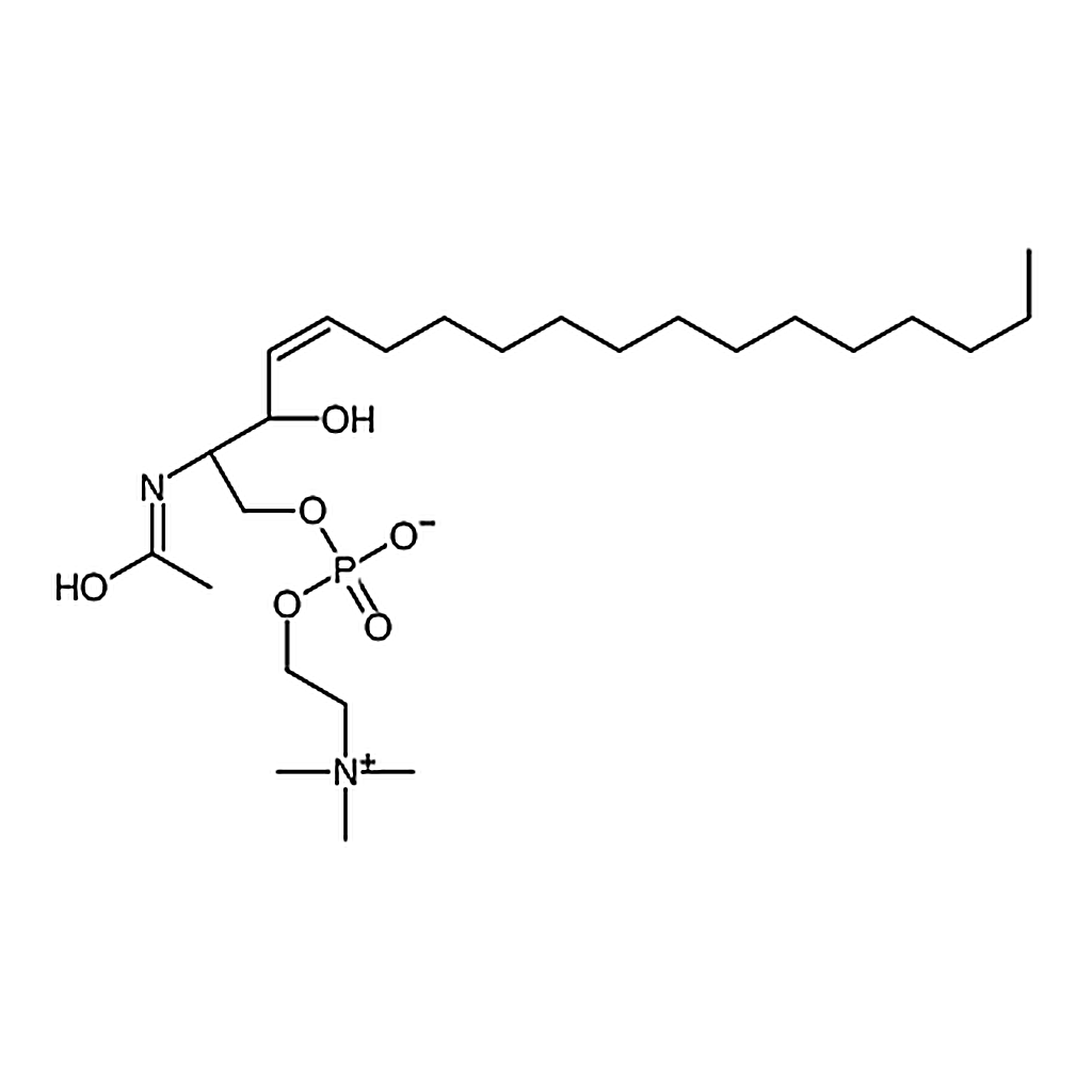 RHAWN N-acetyl-D-erythro-sphingosylphosphorylcholine