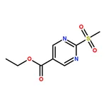 RHAWN Ethyl 2-(methylsulfonyl)pyrimidine-5-carboxylate