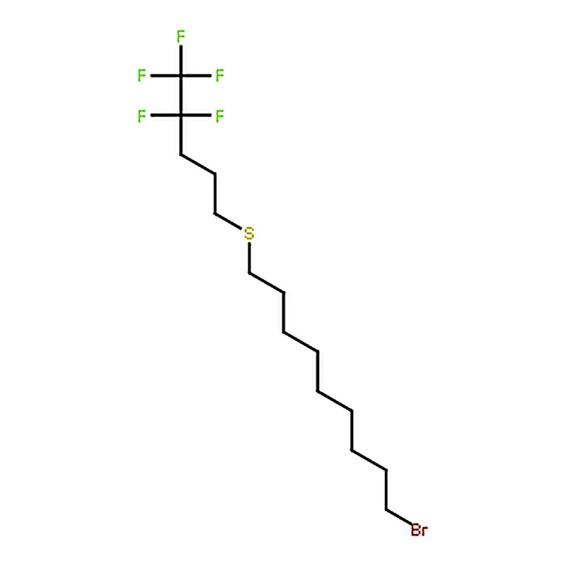 RHAWN 14-bromo-5-(14-bromo-1,1,1,2,2-pentafluorotetradecan-5-yl)sulfanyl-1,1,1,2,2-pentafluorotetr