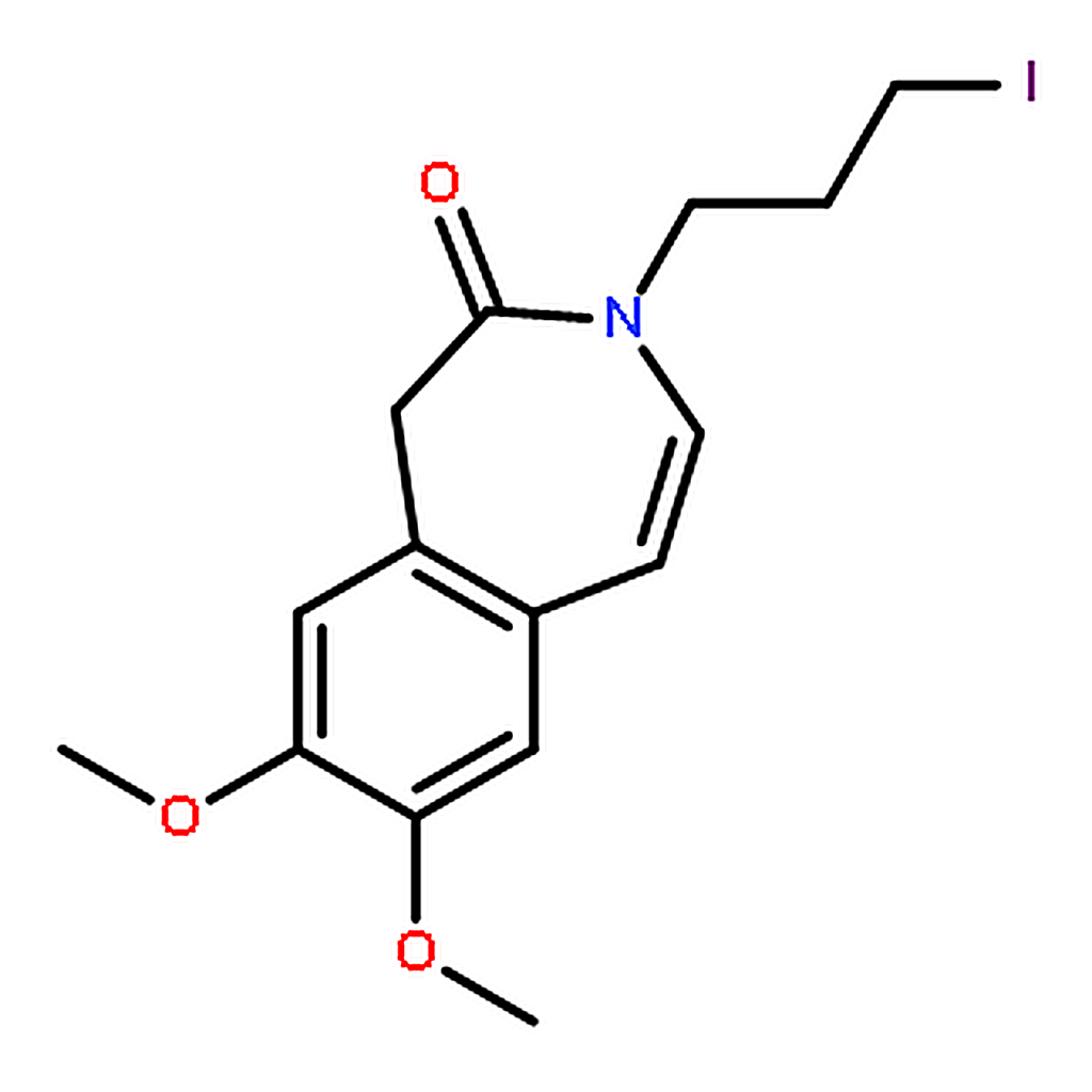RHAWN 7,8-Dimethoxy-3-(3-iodopropyl)-1,3-dihydro-2H-3-benzazepin-2-one