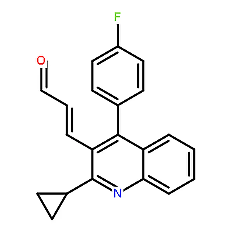 RHAWN (E)-3-[2-Cyclopropyl-4-(4-fluorophenyl)-3-quinolinyl-2-propenal
