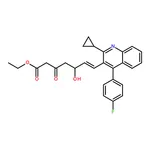 RHAWN (E)-Ethyl 7-(2-cyclopropyl-4-(4-fluorophenyl)quinolin-3-yl)-5-hydroxy-3-oxohept-6-enoate
