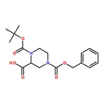 RHAWN 4-((Benzyloxy)carbonyl)-1-(tert-butoxycarbonyl)piperazine-2-carboxylic acid