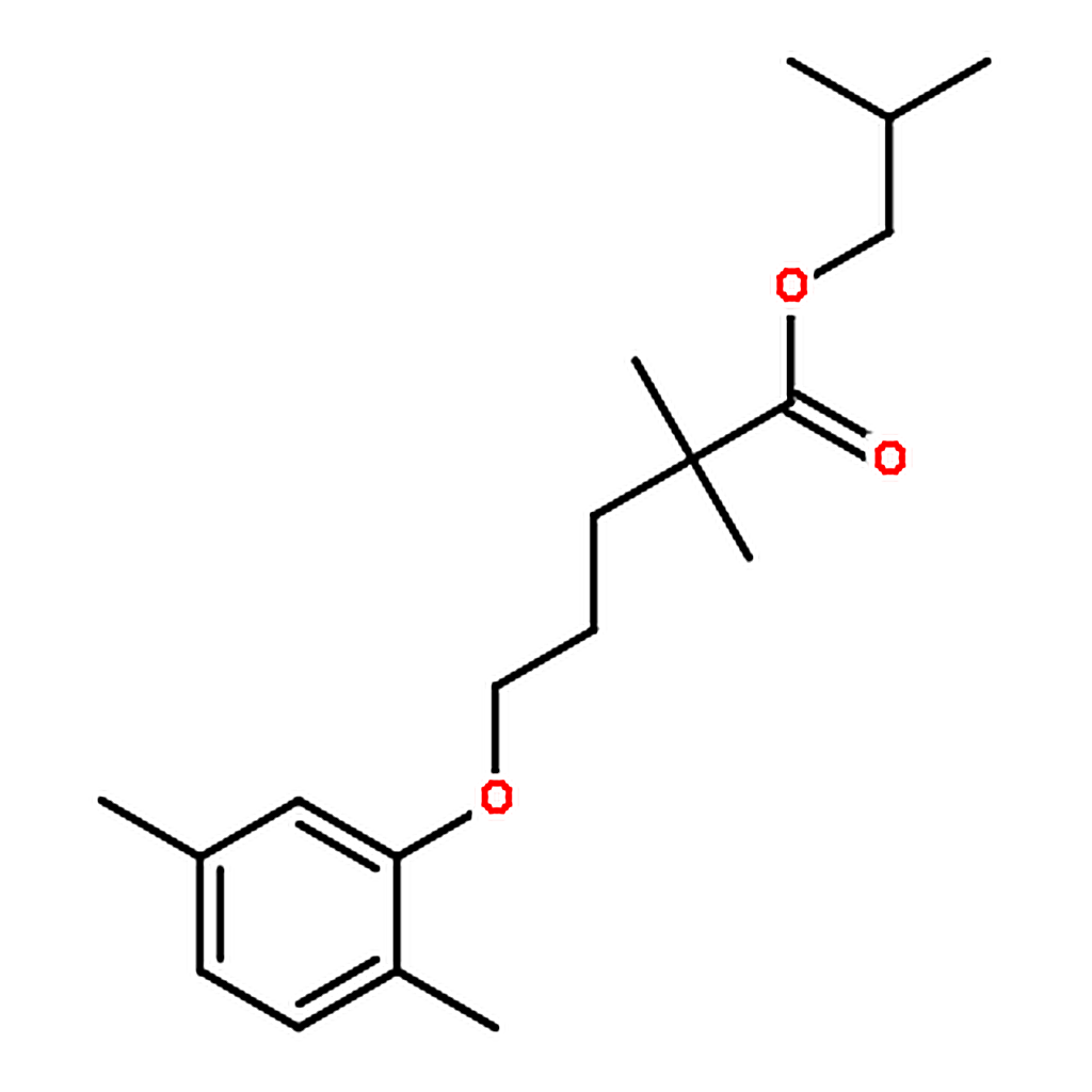 RHAWN Isobutyl 5-(2,5-dimethylphenoxy)-2,2-dimethylpentanoate