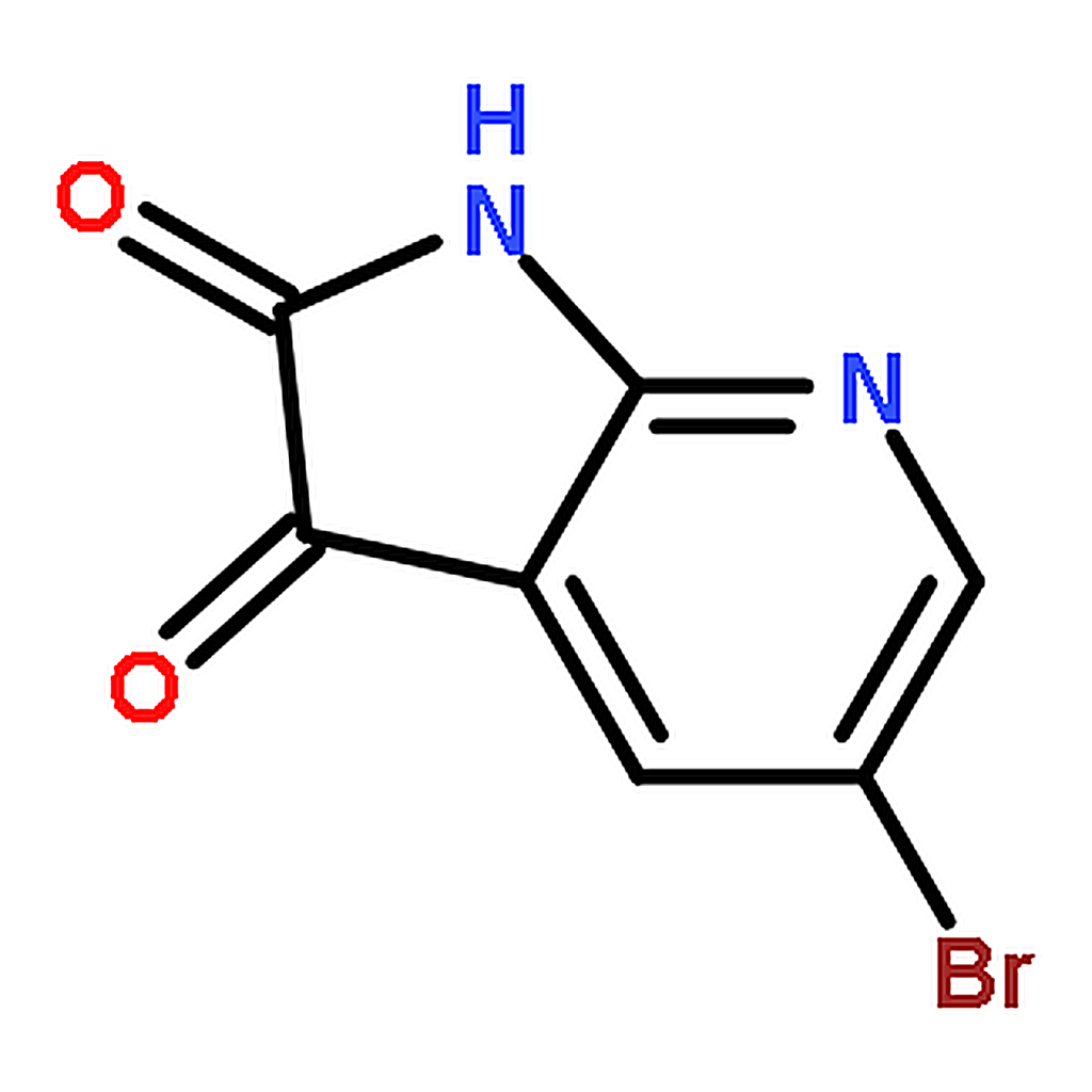 RHAWN 5-Bromo-1H-pyrrolo[2，3-b]pyridine-2，3-dione