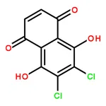 RHAWN 2,3-Dichloro-5,8-dihydroxynaphthalene-1,4-dione