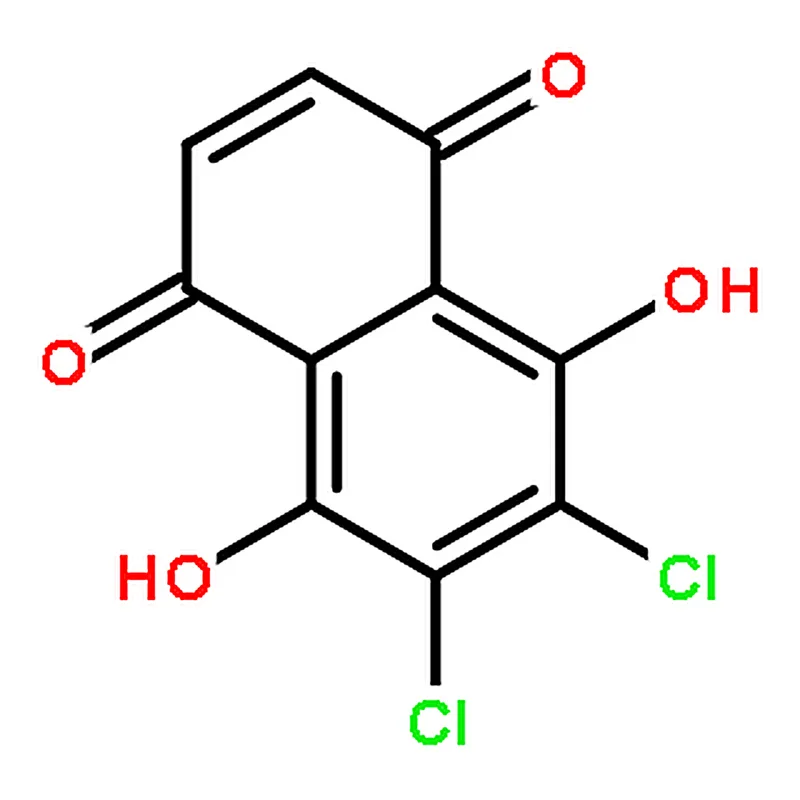 RHAWN 2,3-Dichloro-5,8-dihydroxynaphthalene-1,4-dione