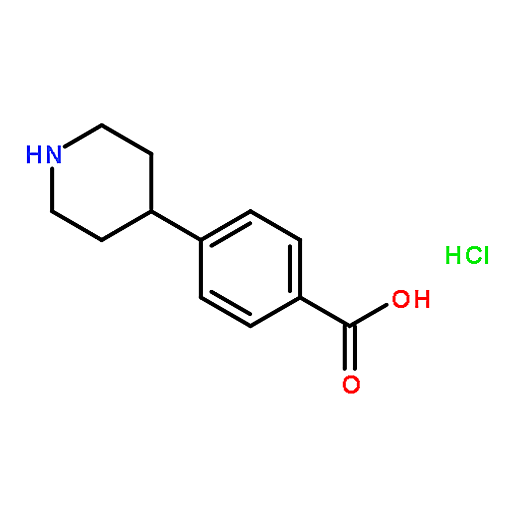 RHAWN 4-(Piperidin-4-yl)benzoic acid hydrochloride