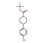 RHAWN tert-Butyl 4-(4-hydroxyphenyl)piperidine-1-carboxylate