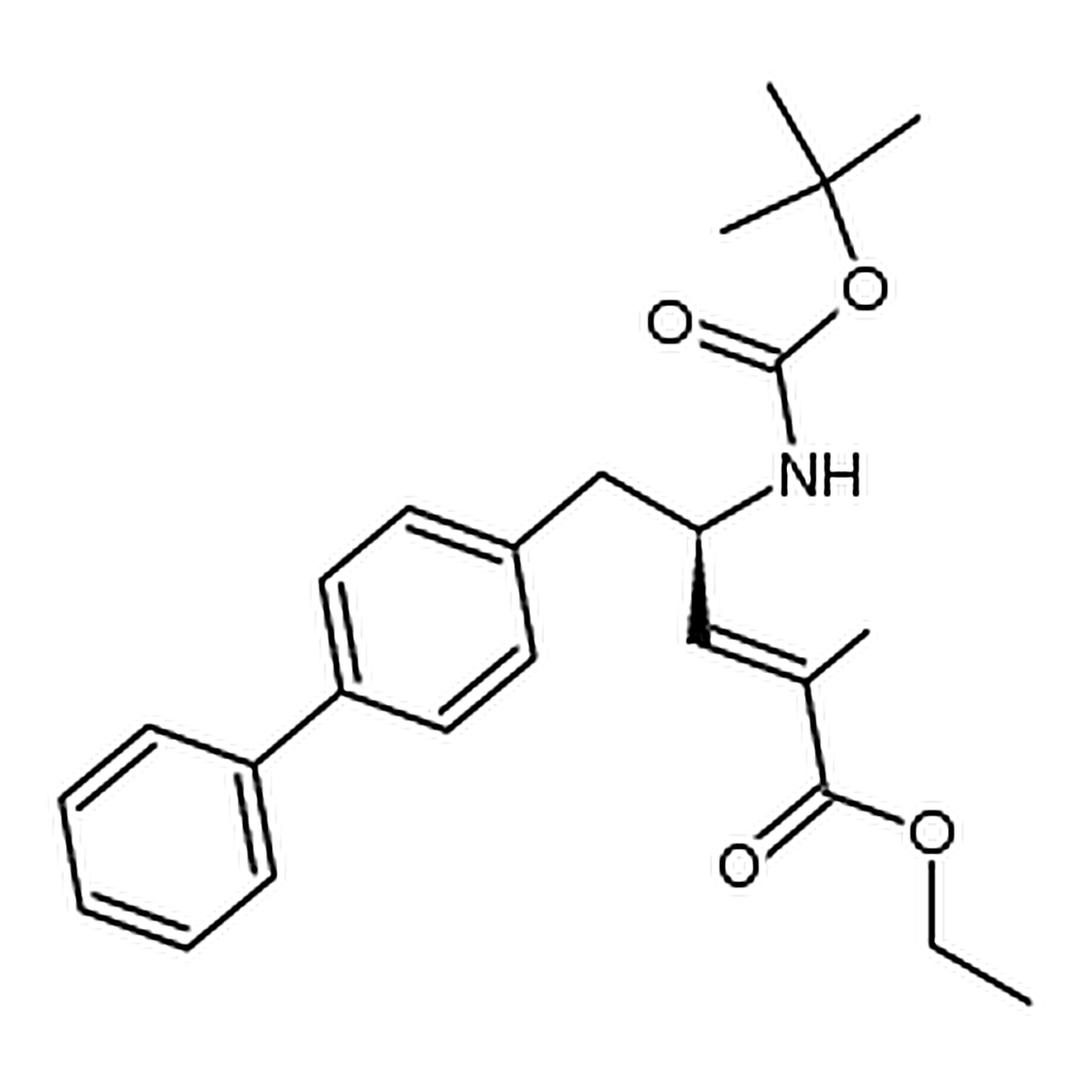 RHAWN (R)-Ethyl 5-([1,1'-biphenyl]-4-yl)-4-((tert-butoxycarbonyl)amino)-2-methylpent-2-enoate