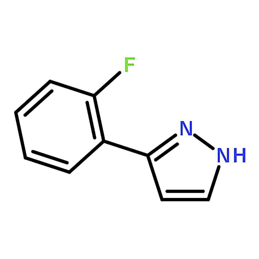 RHAWN 3-(2-Fluorophenyl)-1H-pyrazole
