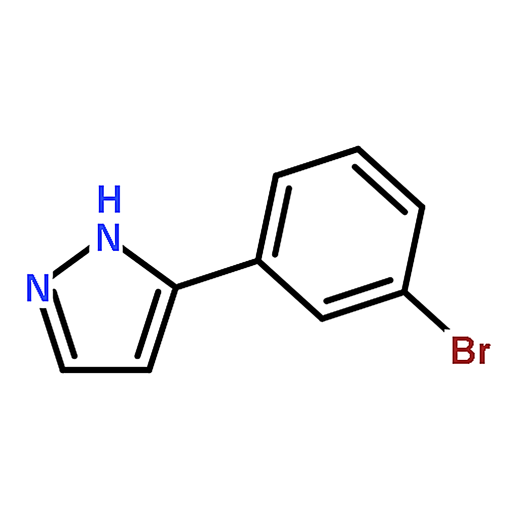 RHAWN 3-(3-Bromophenyl)-1H-pyrazole