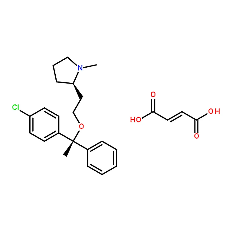 RHAWN (R)-2-(2-((R)-1-(4-Chlorophenyl)-1-phenylethoxy)ethyl)-1-methylpyrrolidine fumarate