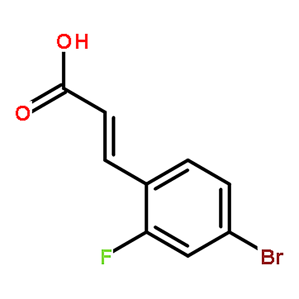 RHAWN 4-Bromo-2-fluorocinnamic acid