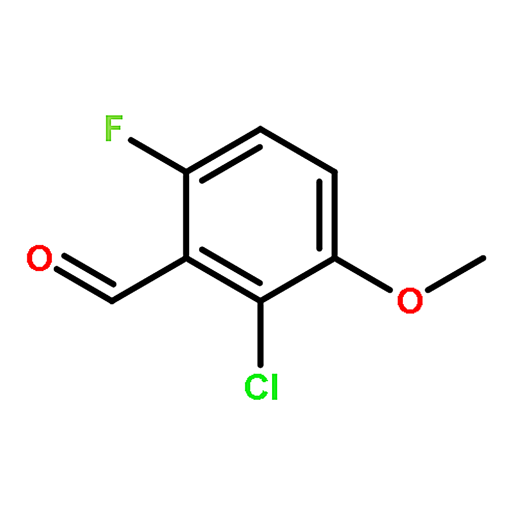 RHAWN 2-Chloro-6-fluoro-3-methoxybenzaldehyde