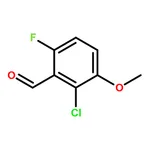 RHAWN 2-Chloro-6-fluoro-3-methoxybenzaldehyde
