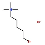 RHAWN 5-Bromo-N,N,N-trimethylpentan-1-aminium bromide