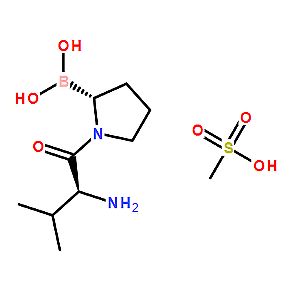 RHAWN [(2R)-1-[(2S)-2-amino-3-methylbutanoyl]pyrrolidin-2-yl]boronic acid,methanesulfonic acid