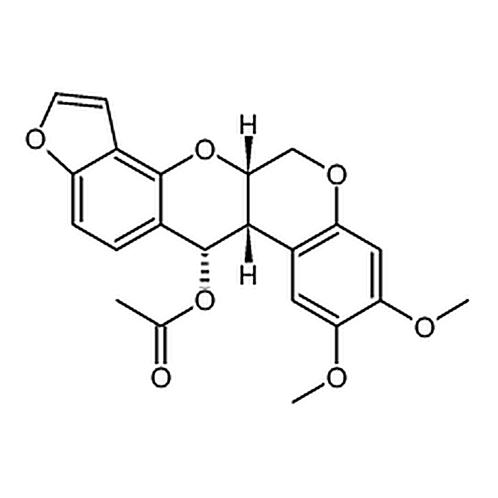 RHAWN 12-Deoxo-12-acetoxyelliptone