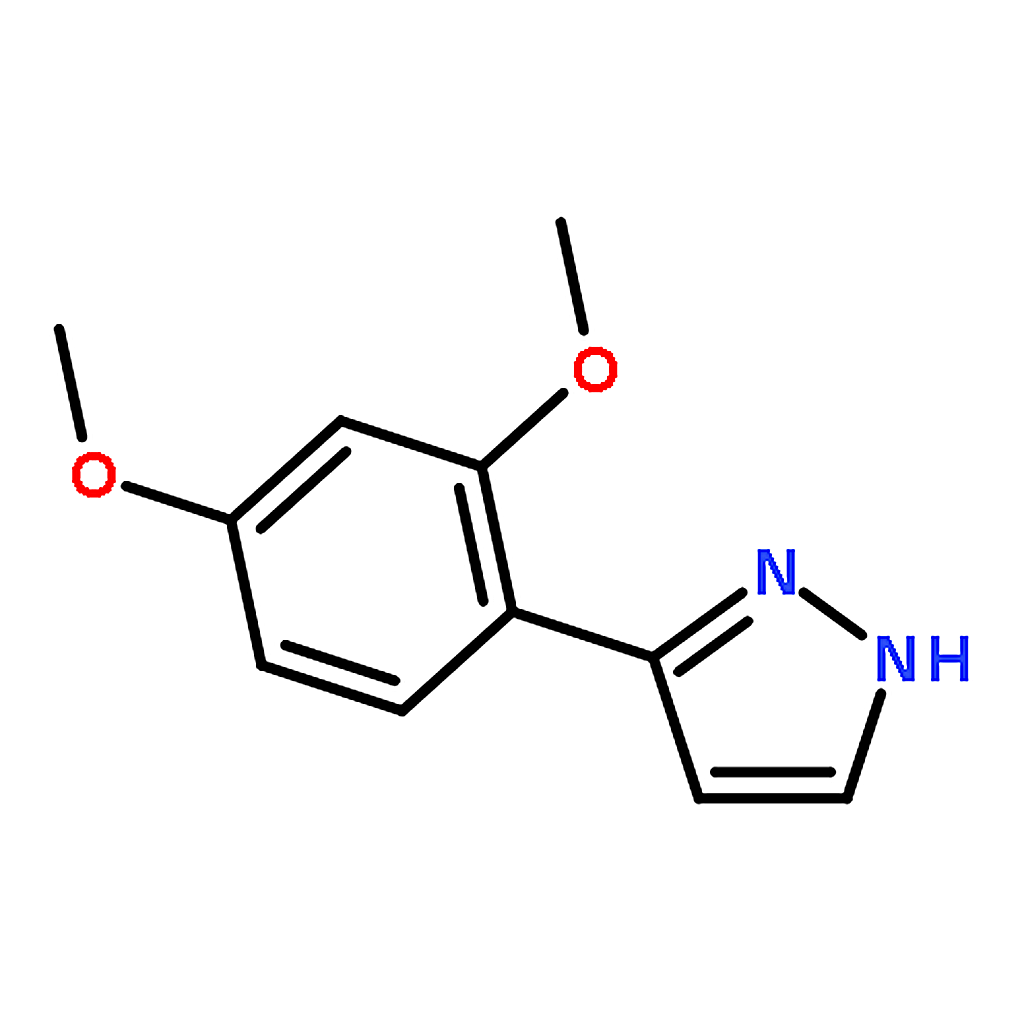 RHAWN 3-(2,4-Dimethoxyphenyl)-1H-pyrazole